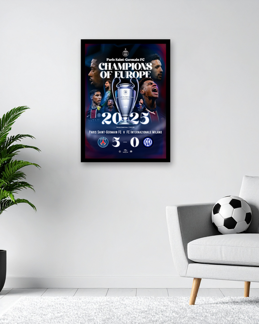 PSG - Champions of Europe