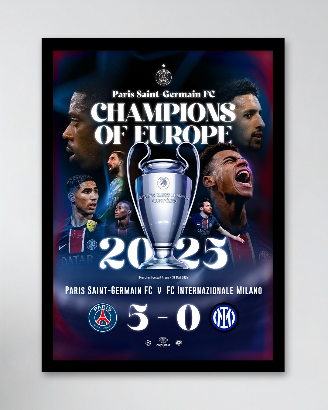 PSG - Champions of Europe